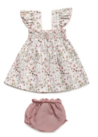 VESTIDO ENGOMADO FLORES 24M MAQUILLAJE