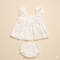 JESUSITO ENCAJE FLOR 18M BLANCO