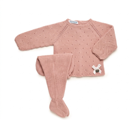 CONJ 2 P.LIN CALADO LAZO 12M MAQUILLAJE