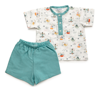 CONJ CAMISA BARCO 36M VERDE LAGO