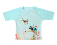 CAMISETA UPF50+ 86%POLY+14%ELASTANO 12MESES MENTA