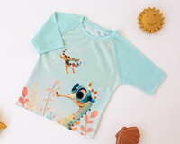 CAMISETA UPF50+ 86%POLY+14%ELASTANO 24MESES MENTA