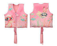 CHALECO NEOPRENO ROSA 2-3 AÑOS 15-19KG