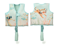 CHALECO NEOPRENO MENTA 12-24MESES 11-15 KG