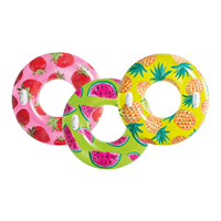 Flotador con asas rueda Frutas tropicales 1,07 CM