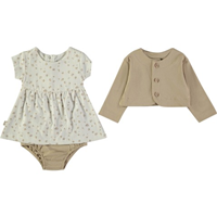 CONJ 3 PZAS HOJAS BEIG 6M