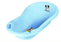 Bañera para bebé de 84 cm de Disney Mickey con tapón.