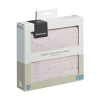 Manta de muselina doble capa 100x100 cm Hedge-hugs