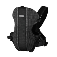 Portabebés Gwen Fly knit Negro