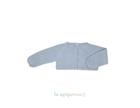CHAQUETA CORTA LIN PASACINTAS CIELO 18M