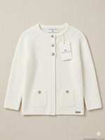 CHAQUETA HILO BLANCO 36M