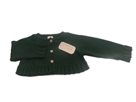 CHAQUETA CORTA ONDAS VERDE BOTELLA 24M