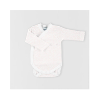 BODY MANGA LARGA CRUZ PLUVIA LAGRIMAS ROSA 6M
