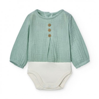 BODY TAPETA BOTONES VERDE 18M