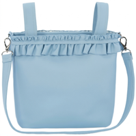 TALEGA O BOLSO SILLA ECOPIEL VOLANTES CELESTE EMPOLVADO