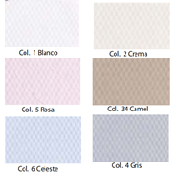 SOMBRILLA PIQUE FINO GRIS