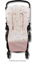 COLCHONETA UNIVERSAL 1161 MOBY DICK ROSA EMPOLVADO