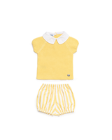 CONJ PANT TELA RAY LIMONADA 6M