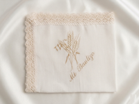 PAÑUELO BAUTIZO ESPIGAS