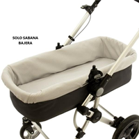 SABANA BAJERA CAPAZO PIQUE NIDO DE ABEJA GRIS