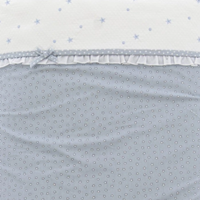 SACO SILLA UNIVERSAL 1164 ZOE CELESTE EMPOLVADO