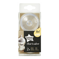 Tommee Tippee Tetina Closer to Nature Flujo Variable 0M+ 2uds