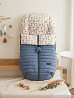 SACO SILLA UNIVERSAL 1148P DAISY CELESTE EMPOLVADO 