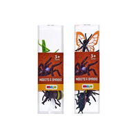 Tubo Animales Mini Insectos 6 piezas