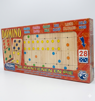 DOMINO MADERA NUMEROS FALOMIR