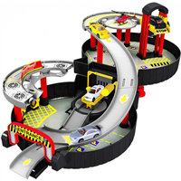 Maletín Parking con accesorios con tres coches 63x30,5x23cm