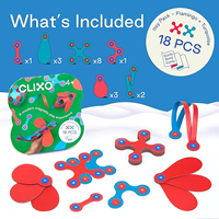 CLIXO Itsy Pack - Flamingo/Turquoise