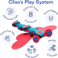 CLIXO Itsy Pack - Flamingo/Turquoise