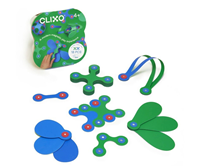 CLIXO Itsy Pack - Green / Blue