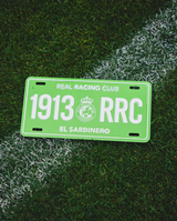 Placa Matricula metal Real Racing Club de Santander