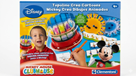 Mickey crea dibujos animados