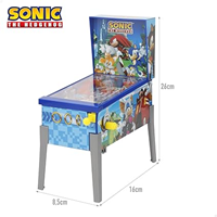 Juego Sonic-Mini Pinball Arcade Con Luces 