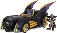 Vehiculo Batmobile con Figura Shadow Sonic como Batman 6 Cm