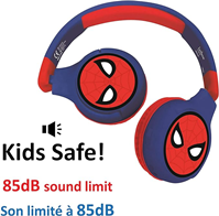 Auriculares plegables Spider-Man con cable ¡responde llamadas!