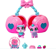 Cherry Pets Cherry Houses Hamster Twins. Incluye 2 Gemelos Exclusivos