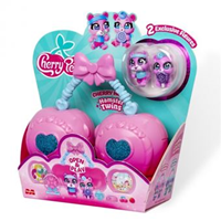 Cherry Pets Cherry Houses Hamster Twins. Incluye 2 Gemelos Exclusivos