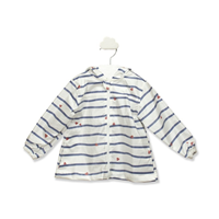 CHUBASQUERO IMPERMEABLE CAPUCHA RAYAS 36M