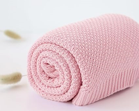 MANTITA 80X110CMS BAMBU ROSA