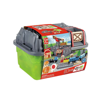 Juego de Bloques de Construcción de Ferrocarril 