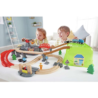 Juego de Bloques de Construcción de Ferrocarril 