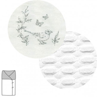 SACO CAPAZO  SIN CAPUCHA MERLO CRUDO 33x70x5 CM