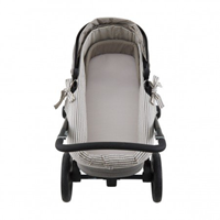 FUNDA GARNITURA CAPAZO CREMALL. REV. DERBY GRIS 35x75x35 CM