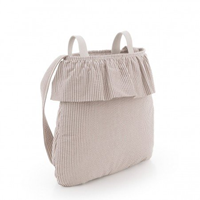 BOLSO MATERNAL BOHO CANDELA WINE 3.5x41x38.5 CM