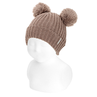 Gorro canalé borlas pelo sintético TRONCO 356 T2XS 3-6M