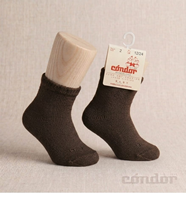 Calcetines bebé con puño calado CHOCOLATE 390 T0