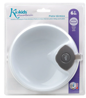 Plato Termico 17Cm Gris